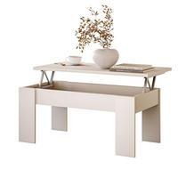 COUCHTISCH APERTO ausklappbar - Kaschmir, Holzwerkstoff (50/100/45cm) - Lookway