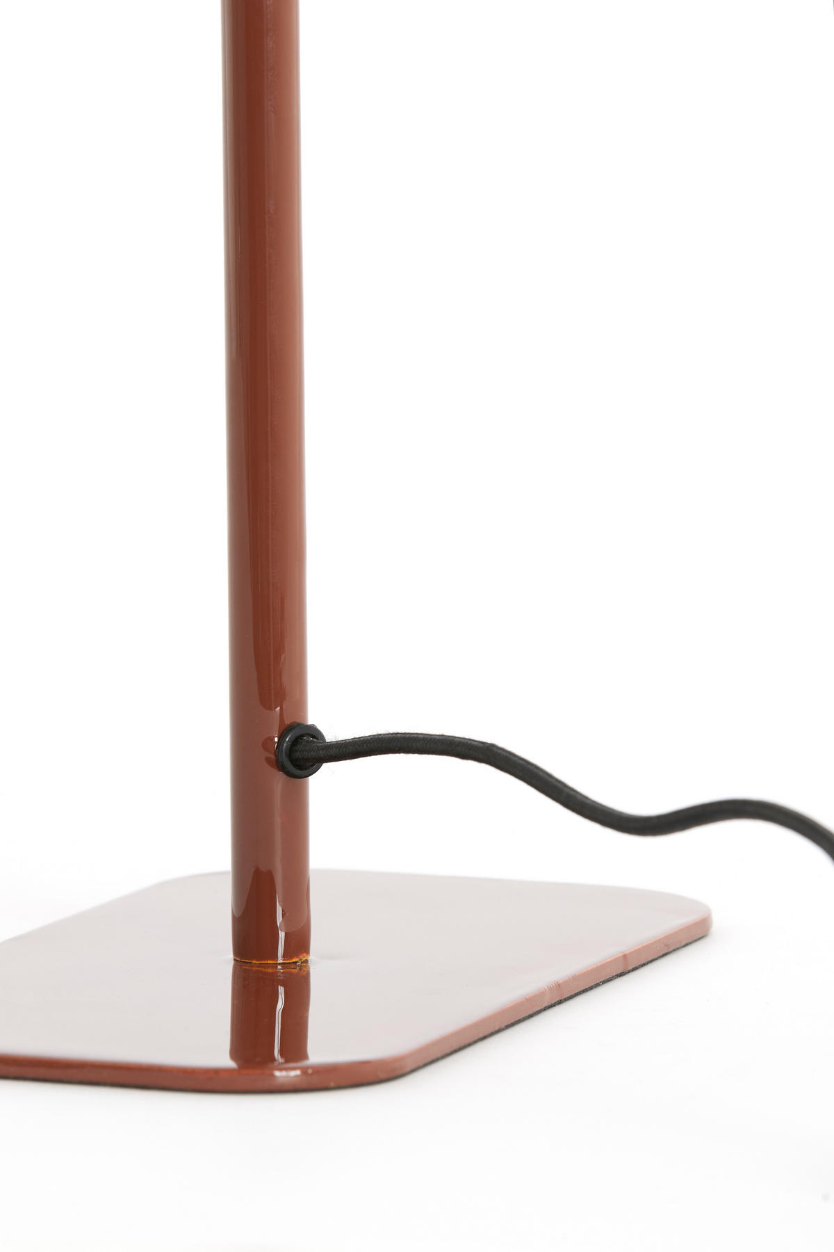 TISCHLAMPE Elenie Braun 25/13/48 cm - Cognac, Metall (25/13/48cm) - Light & Living