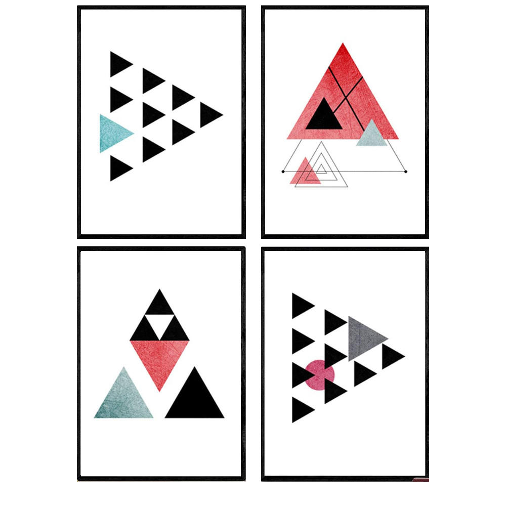 Nacnic Poster Schwarz 29.7x3 cm