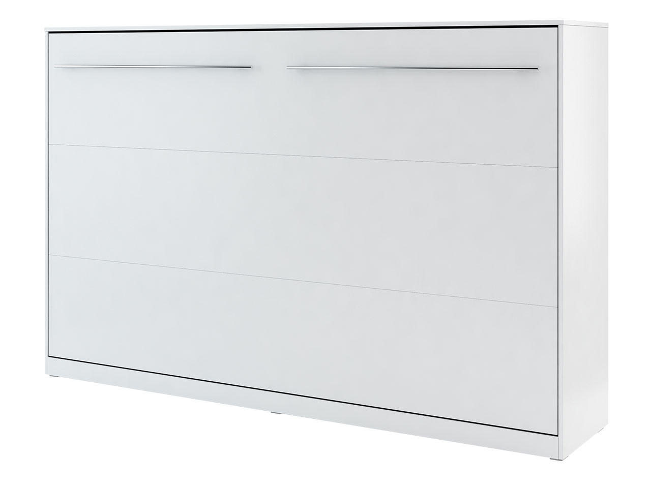 SCHRANKBETT Concept Pro II Horizontal - Weiß, Holzwerkstoff (120/200cm) - MIRJAN24