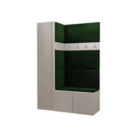 MOBILIER PENTRU HOL Orion IX - cașmir/verde, material plastic/compozit lemnos (124/186/46cm) - MIRJAN24