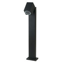 LED STEHLEUCHTE Aluminium Schwarz - Schwarz, Metall (11.75/10.5/80cm)