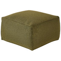 POUF Mukki 50/50/30 cm - Grün, Kunststoff/Textil (50/30/50cm) - Beliani