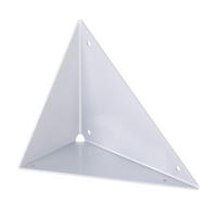 REGALTRÄGER Hugo, Stahl in verschiedenen Trendfarben - Grau, Metall (18/10.2/15cm) - Alberts