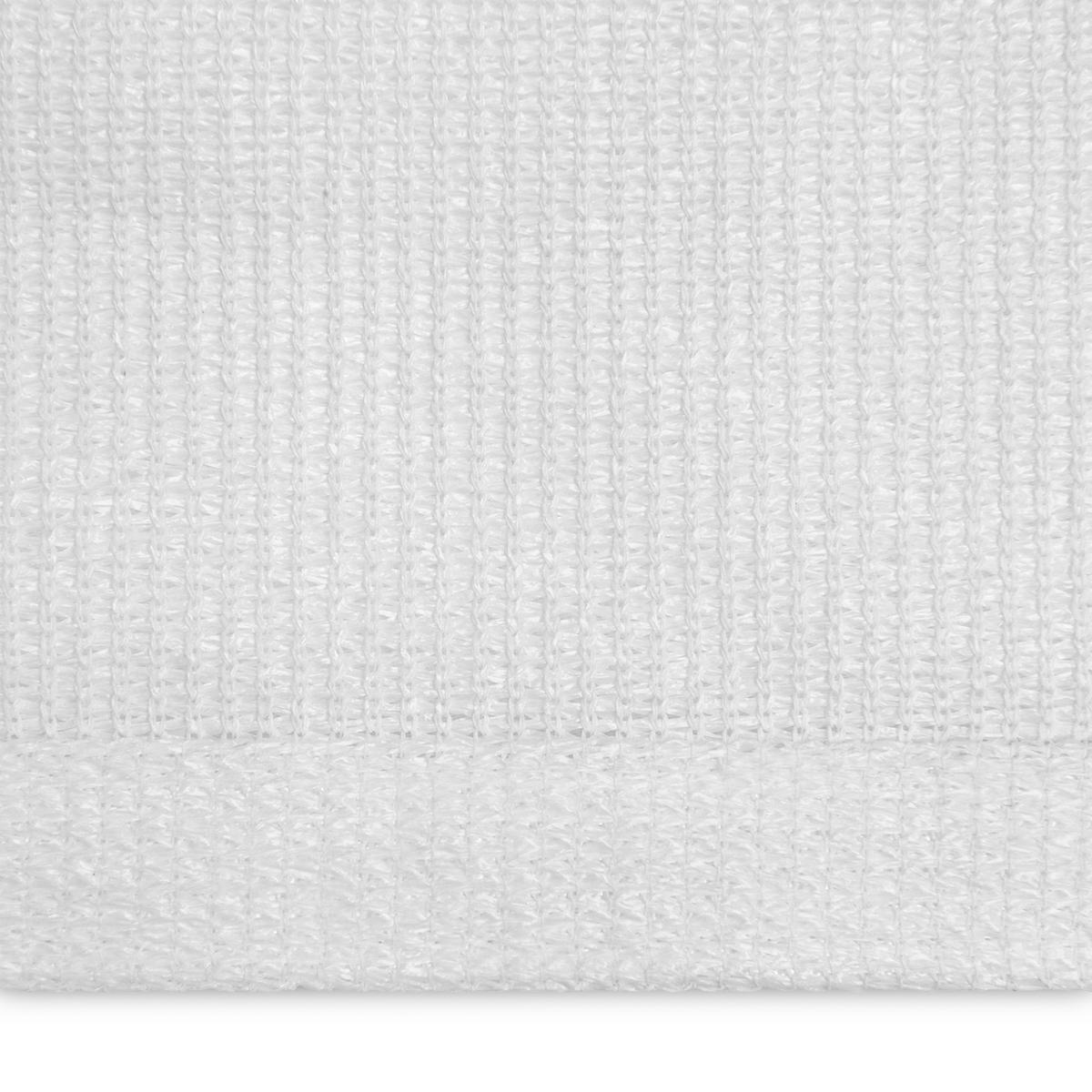 SONNENSEGEL SolVision HS9 200/400 cm rechteckig Weiß HDPE - Weiß, Kunststoff (400/200cm) - Sol Royal