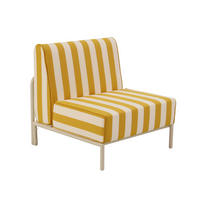 SESSEL, Gelb - Gelb, Textil (80/78/72cm) - Oviala