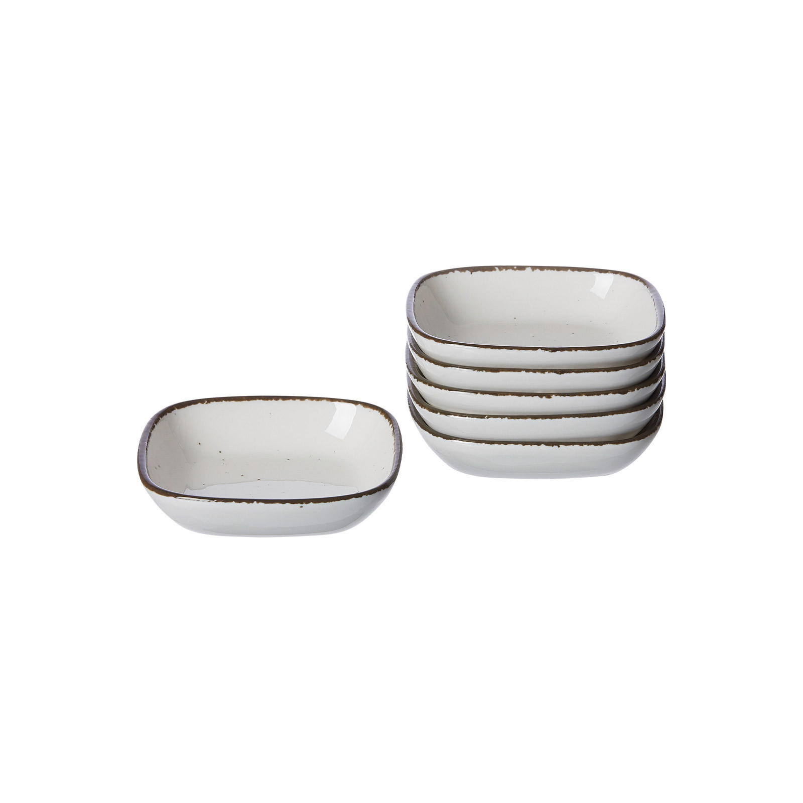 DIPSCHALEN-SET Casa Beige ø 10 cm 6er Set - Beige, Keramik (10cm) - Ritzenhoff Breker