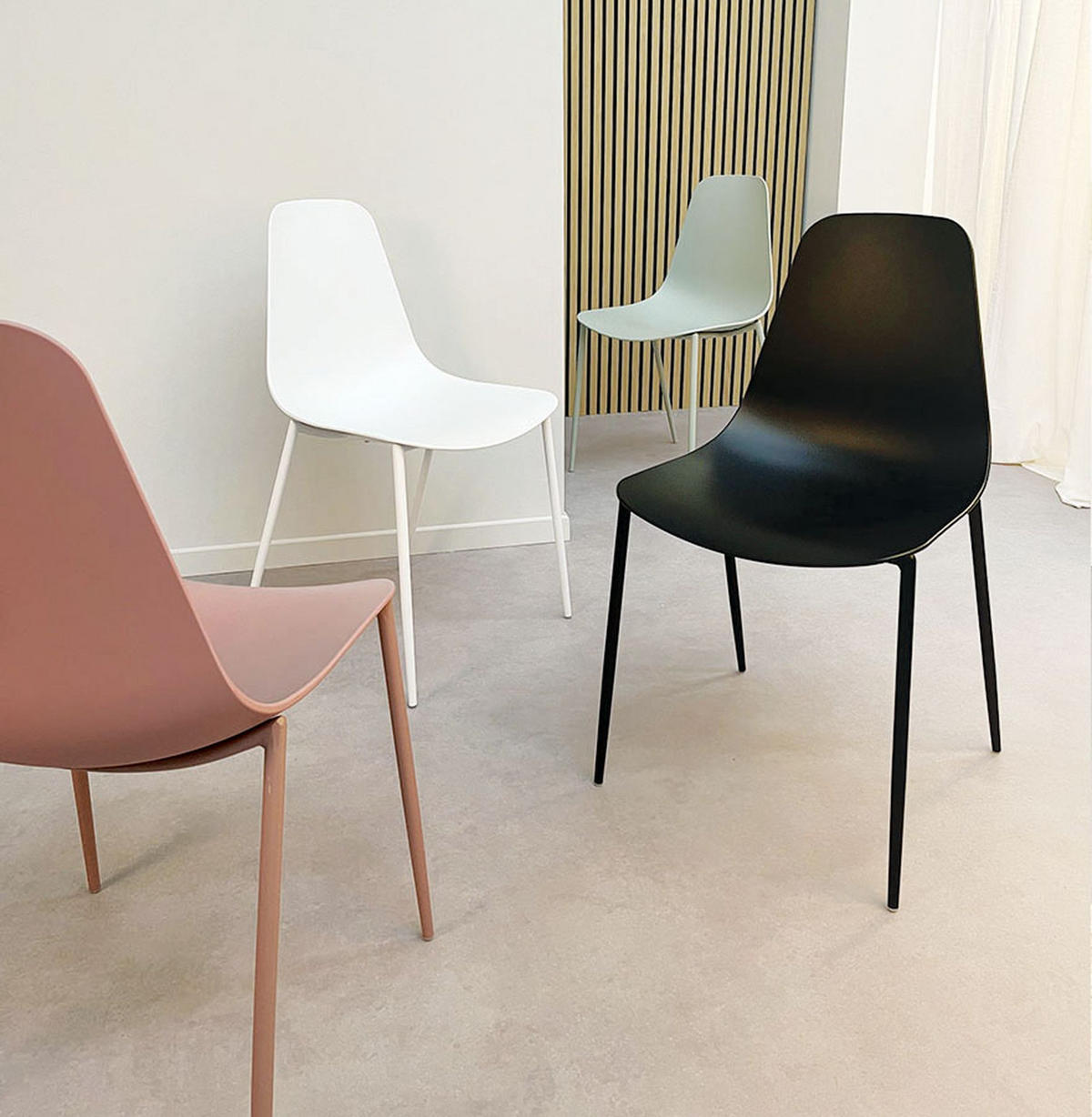 STUHL FELIZ beige - Beige, Kunststoff (48/88/48cm) - Légia Home