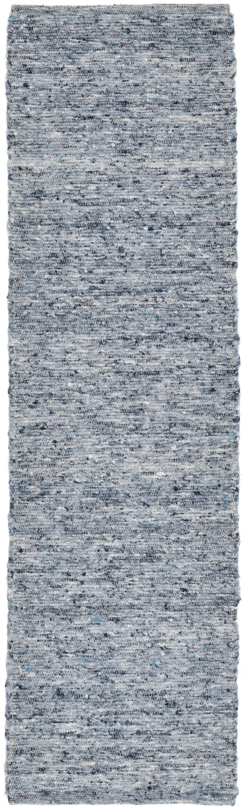 HANDWEBTEPPICH Alm-Freude 70x240 cm - Blau, Textil (70/240cm) - THEKO
