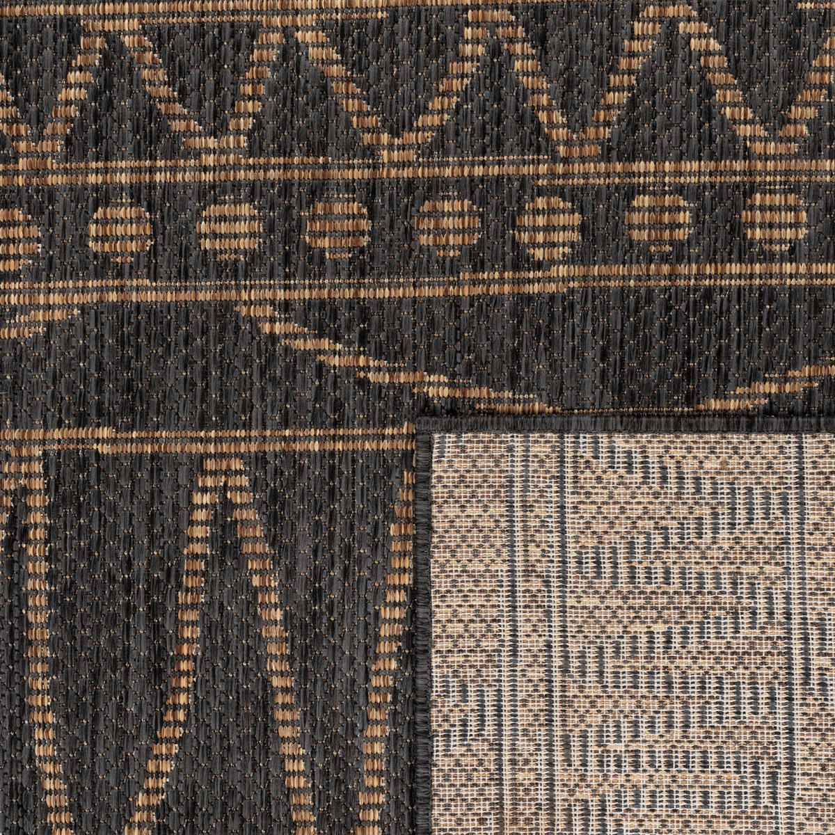 OUTDOORTEPPICH 160/220 cm Illusion 321 - Naturfarben, Textil (160/220cm) - Paco Home