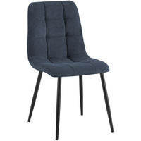 ESSZIMMERSTUHL Tilde 84x45x55 cm blau - Blau, Textil (45/84/55cm) - furnicato