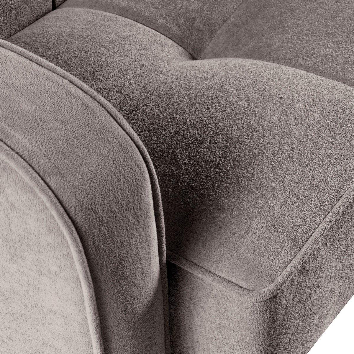 SCHLAFSOFA Pavo 3-Sitzer mit Schlaffunktion, Braun - Braun, Textil (222/90/93cm) - Beautysofa