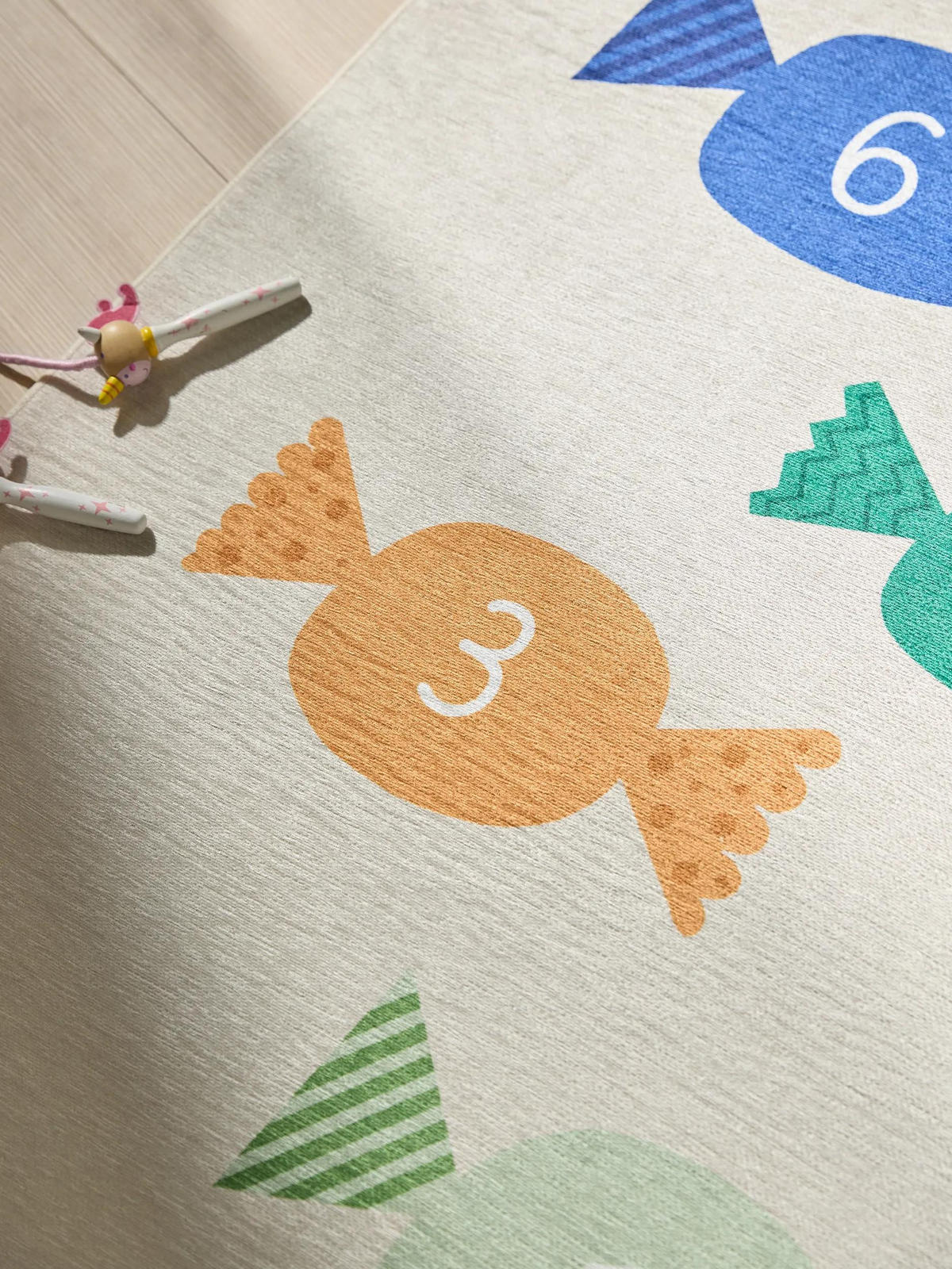 KINDERTEPPICH Pepe Multicolor 120/170 cm - Multicolor, Kunststoff/Textil (120/170cm) - benuta