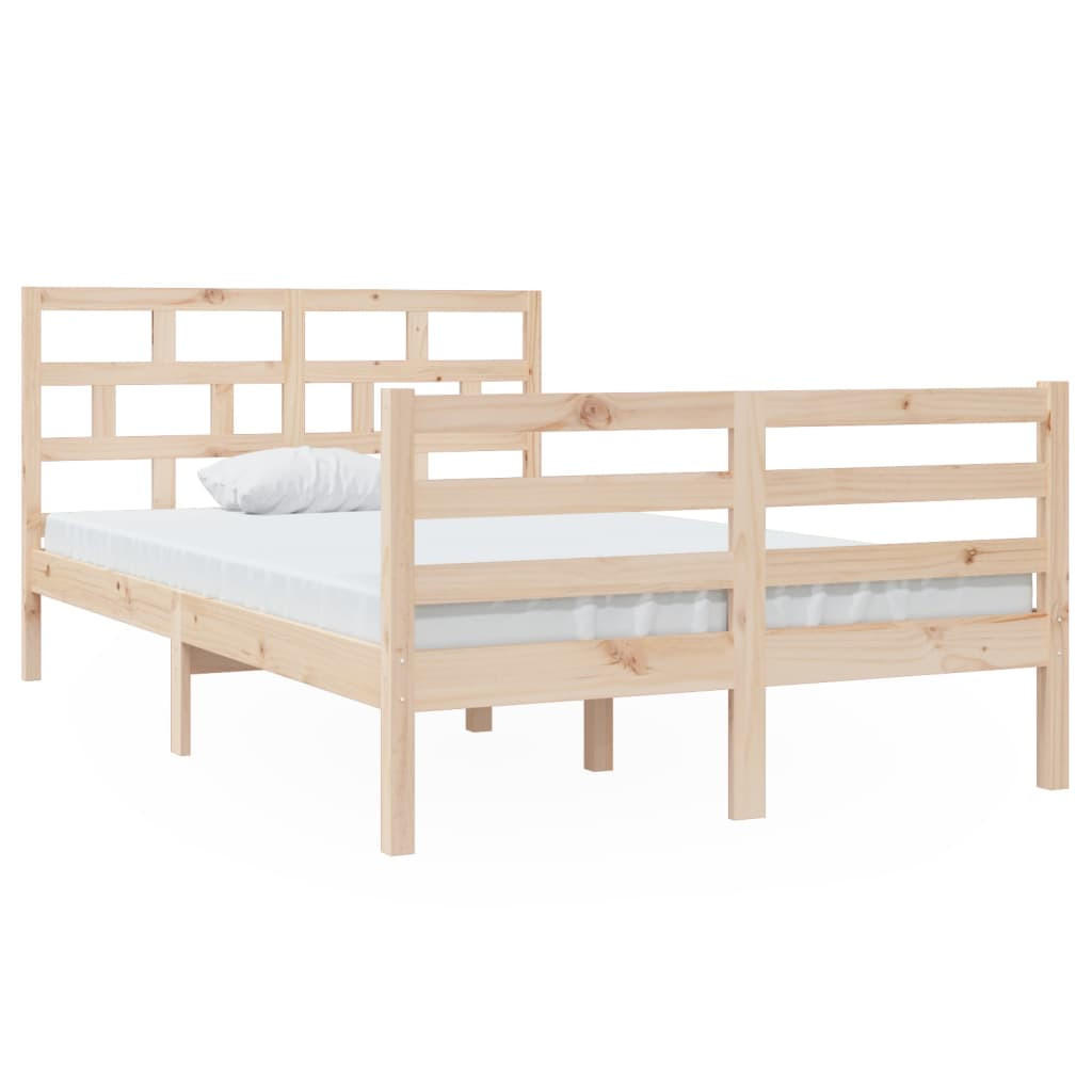 BETT Kerby 126/205.5 cm - Braun, Holz (120/200cm) - Nettlife