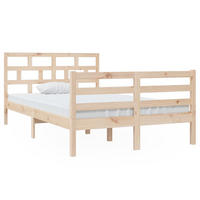 BETT Kerby 126/205.5 cm - Braun, Holz (120/200cm) - Nettlife