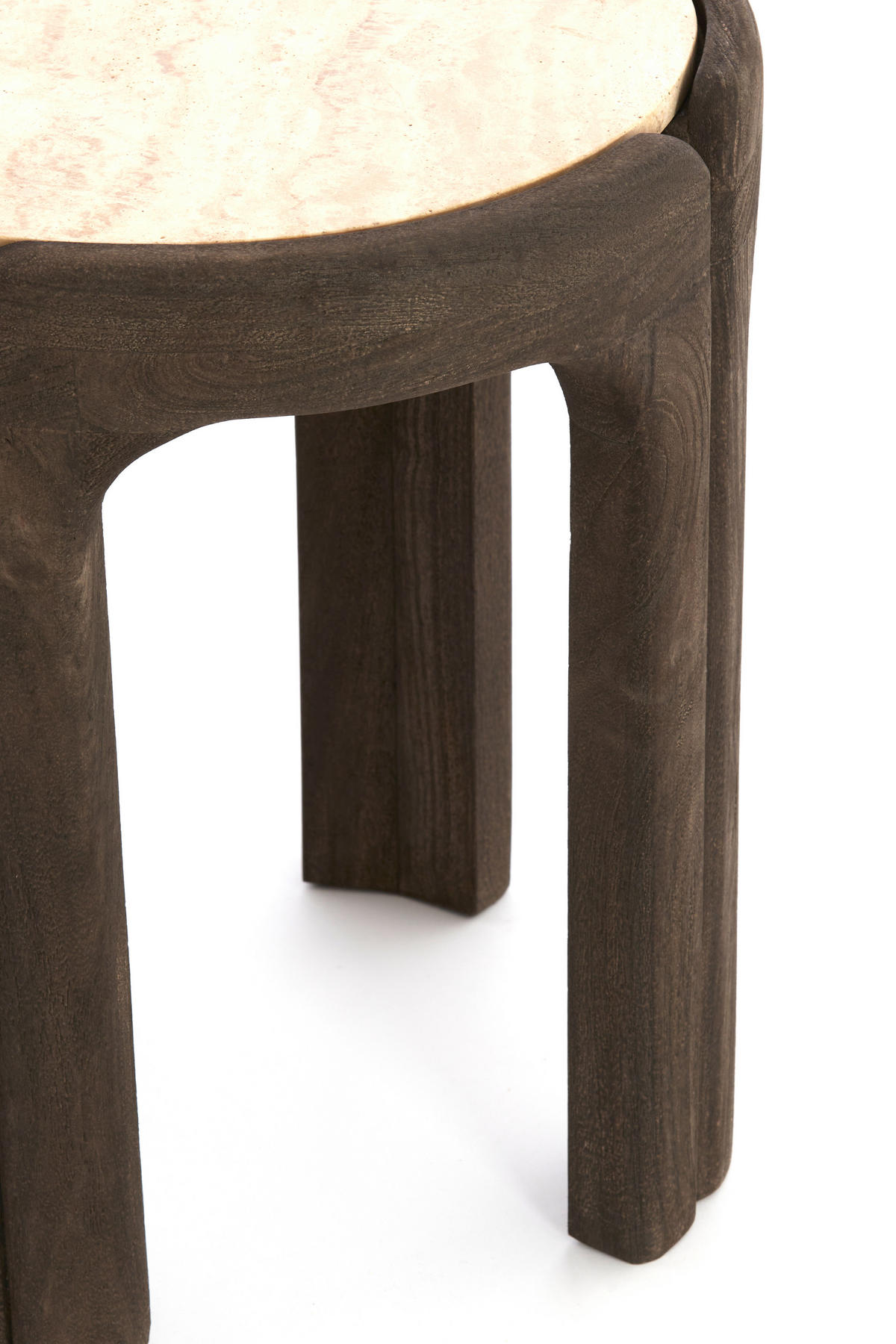 BEISTELLTISCH Ali Grau 45/45/50 cm - Grau, Holz (45/45/50cm) - Light & Living