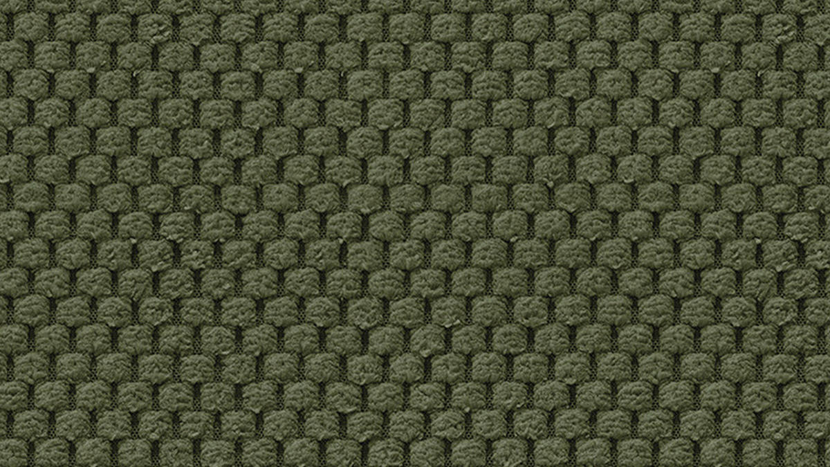 ECKSOFA MELLOW 5-Sitzer, olive - Schwarz/Grün, Holz/Textil (283/191cm) - Courtois Laville