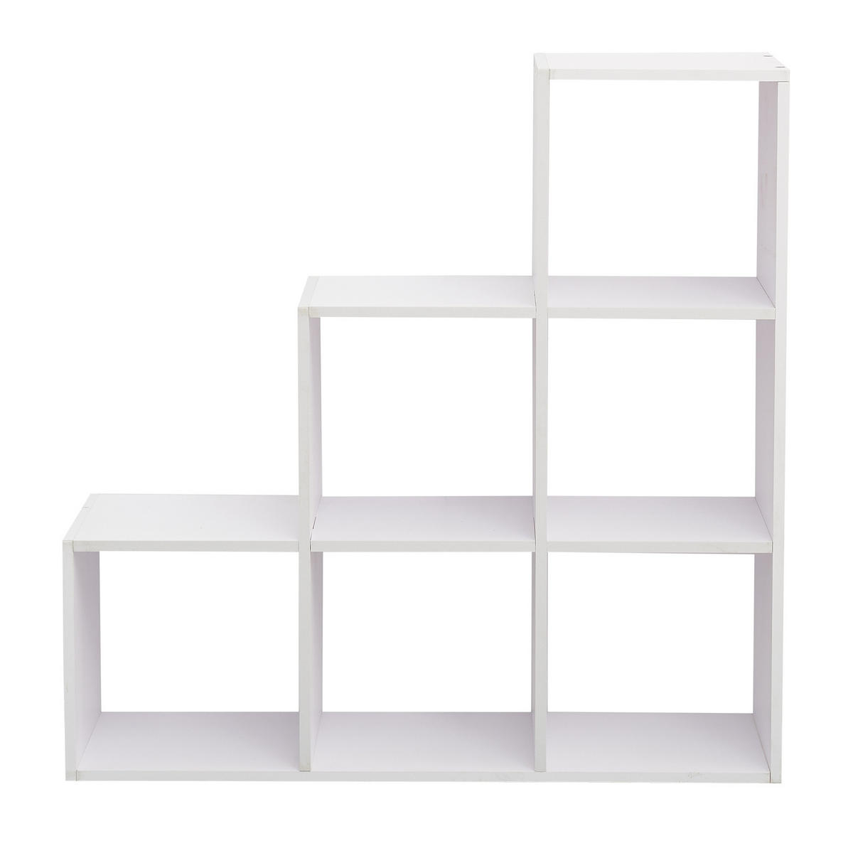 BÜCHERREGAL Weiß 29/98/98 cm - Weiß, Holzwerkstoff (29/98/98cm) - Mobili Rebecca