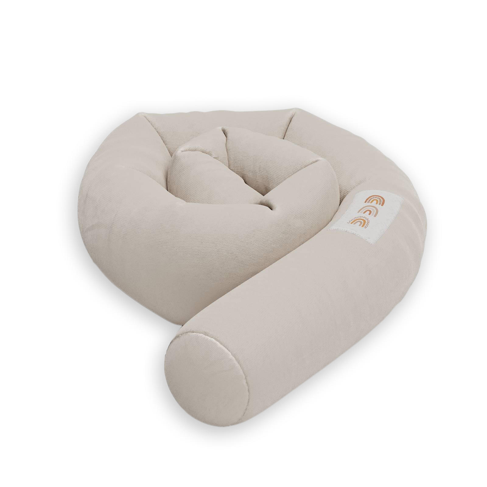 Sämann – make a difference. Nestchenschlange Grau, Orange 15x190 cm