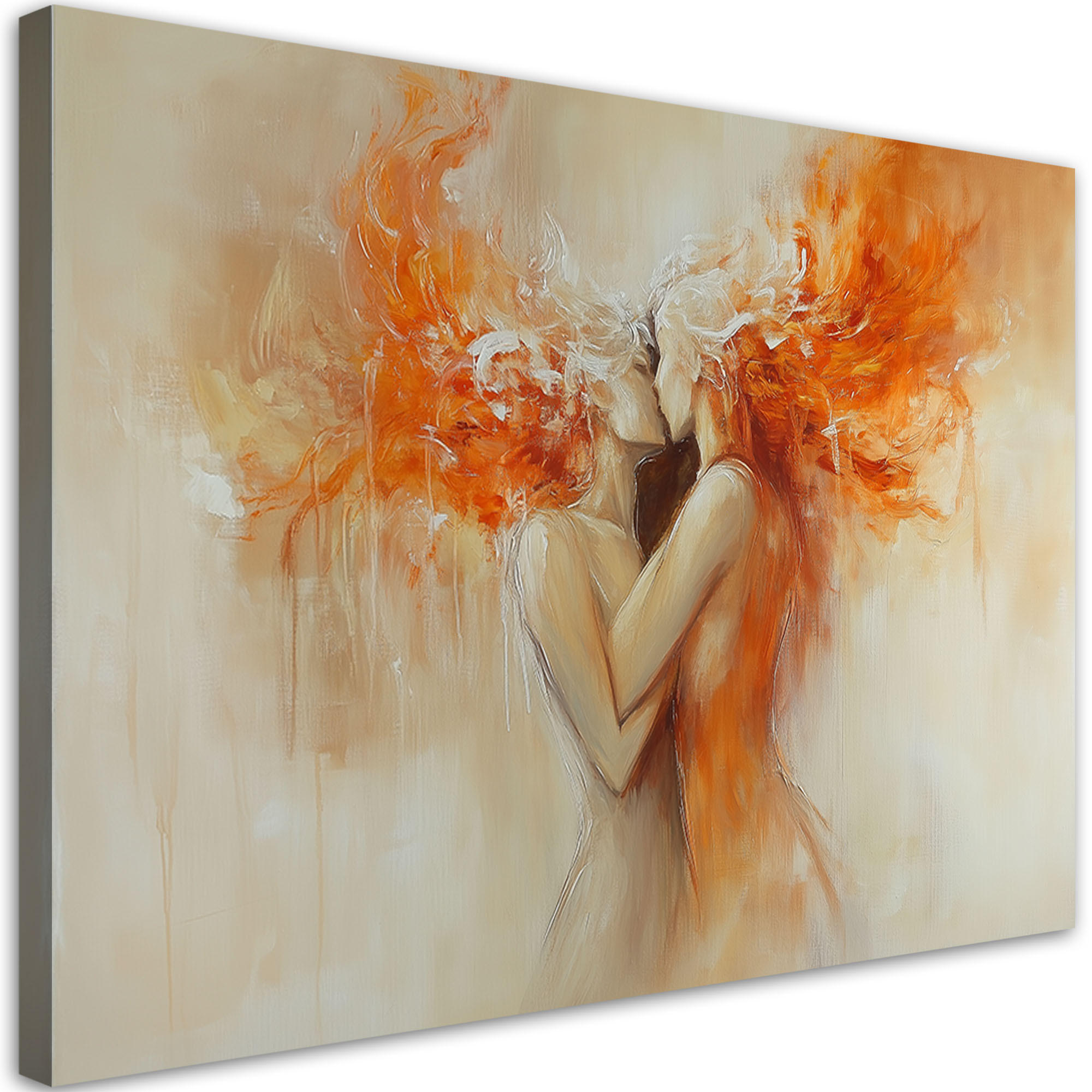 Feeby Wandbild Orange 90x60 cm