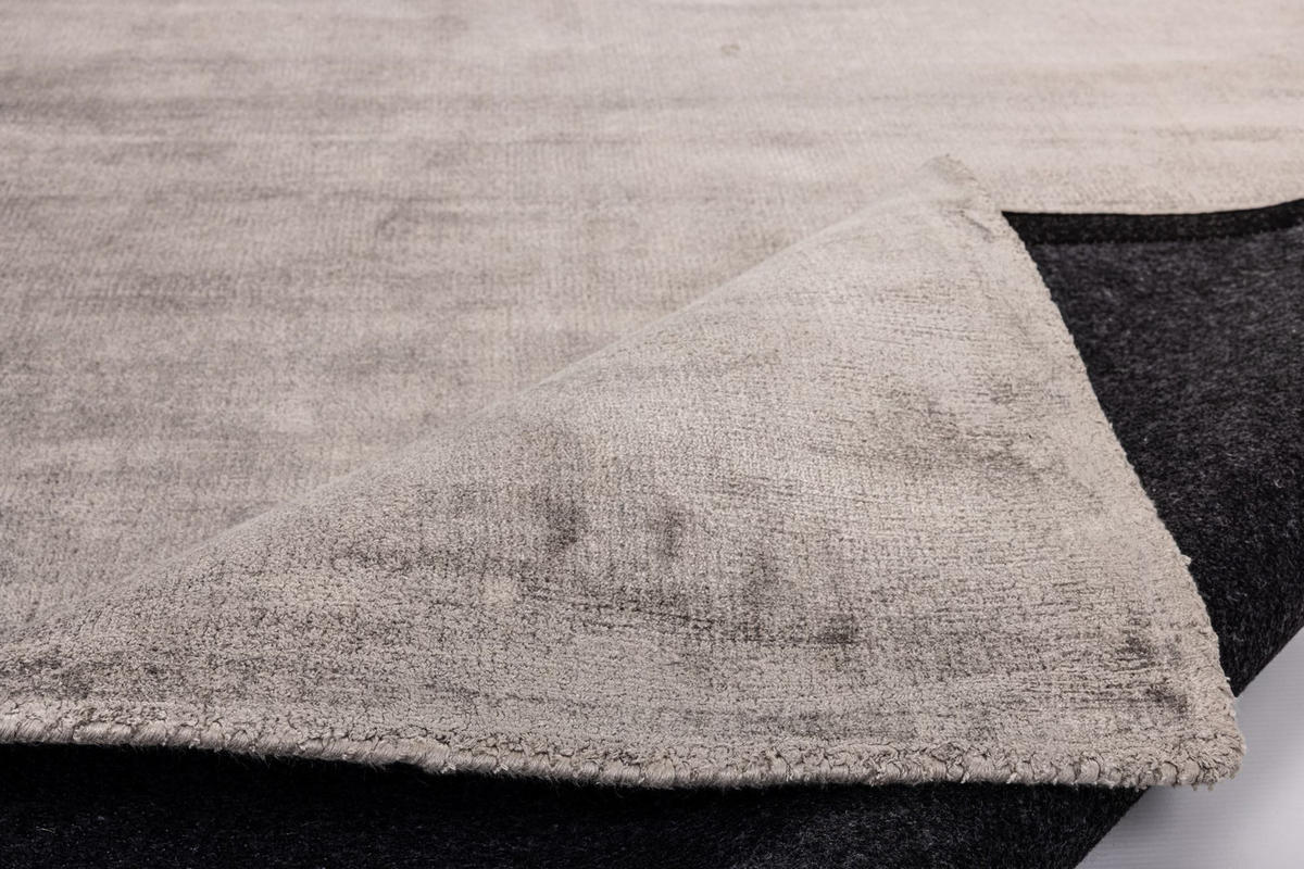 VISKOSETEPPICH Star 190x290 cm - Grau, Textil (190/290cm) - THEKO