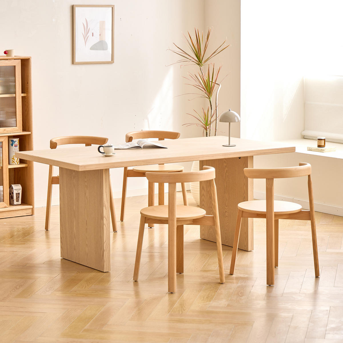 ESSTISCH Rechteckig Braun 180 x 95 x 75 (cm) - Braun, Holz (90/180/76cm) - Nordlys