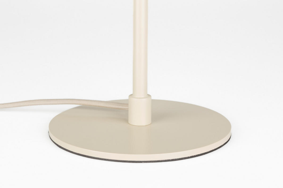 TISCHLAMPE Wubbo - Beige - 26.5/26.5/32 cm - Beige, Metall (26.5/26.5/32cm) - Novel
