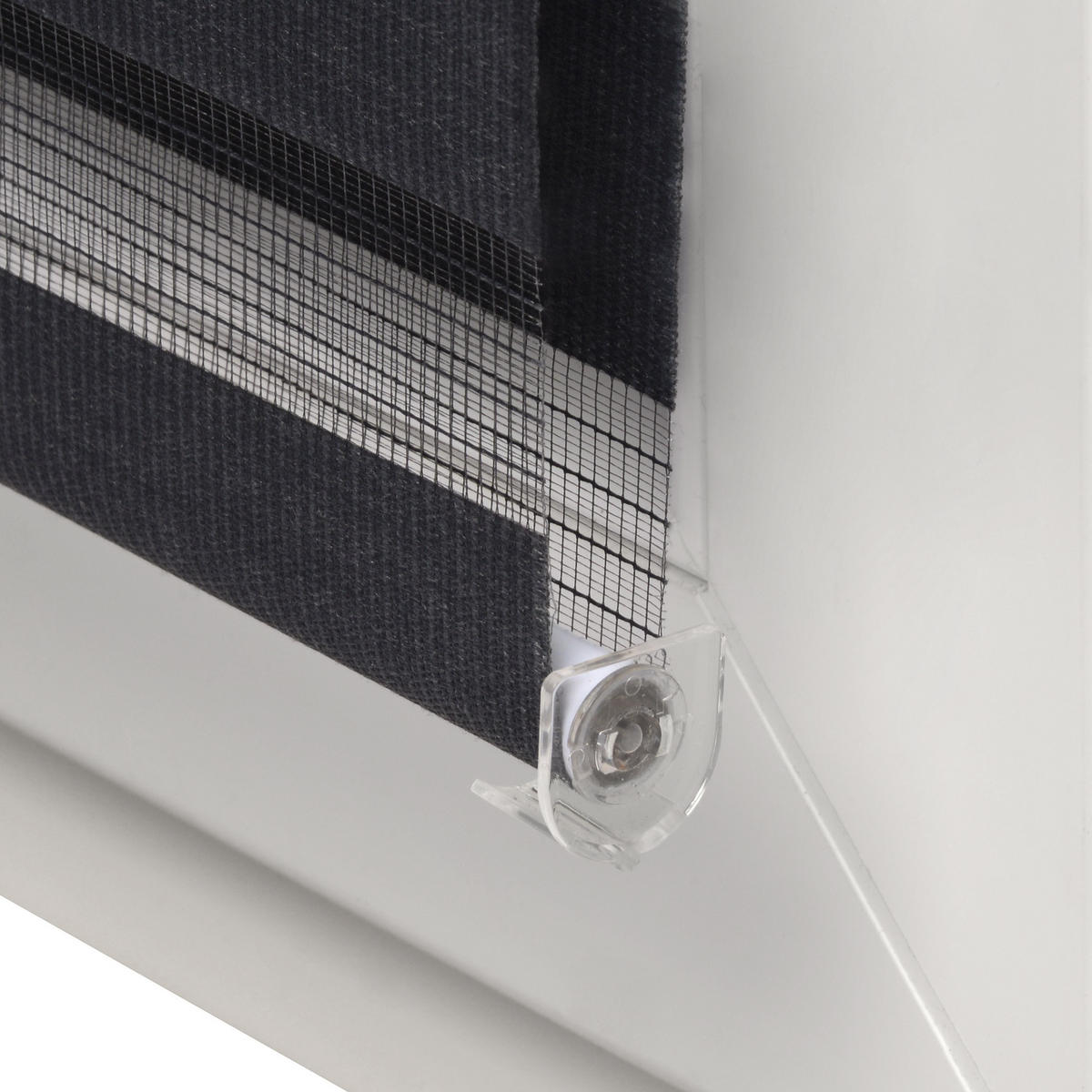 DOPPELROLLO SolDecor DL2 40x150cm Schwarz - Schwarz, Kunststoff (40/150cm) - Sol Royal