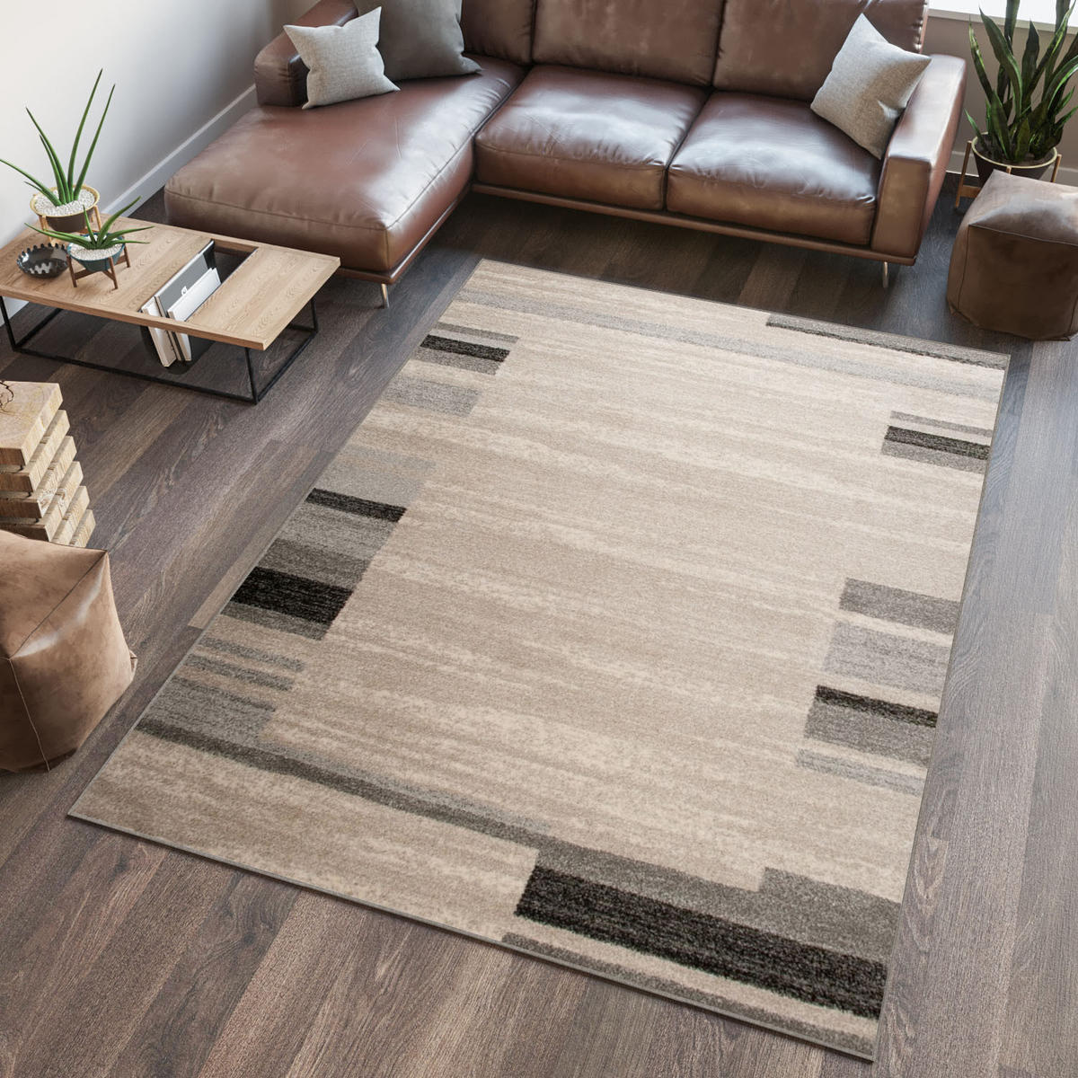 TEPPICH SARI Beige 60/100 cm - Beige, Textil (60/100cm) - Tapiso