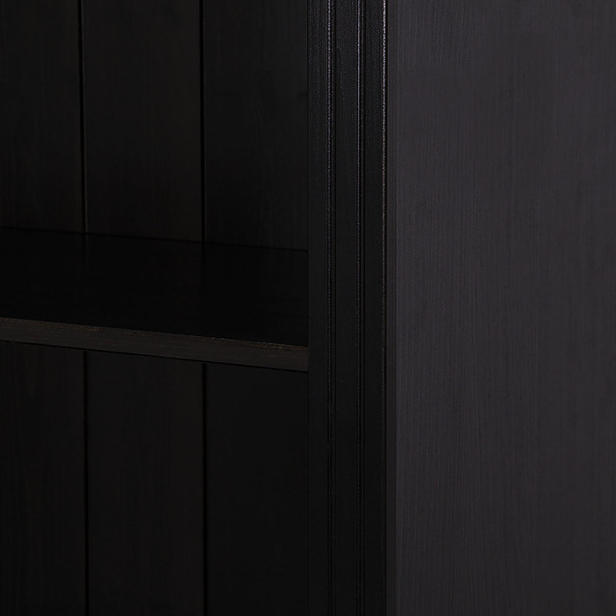 BÜCHERWAND - Kiefer massiv, Typ D - Kieferfarben, Holz (222/223/37cm) - home24