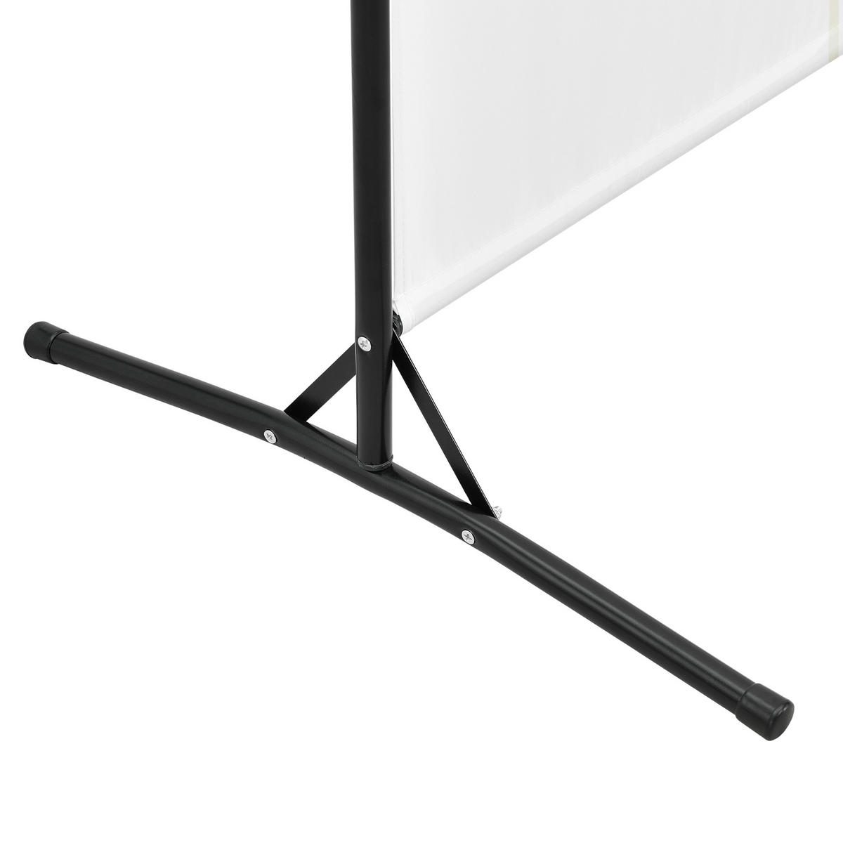 SICHTSCHUTZ Tarazona - Weiß, Textil/Metall (175/0.1cm) - [en.casa]
