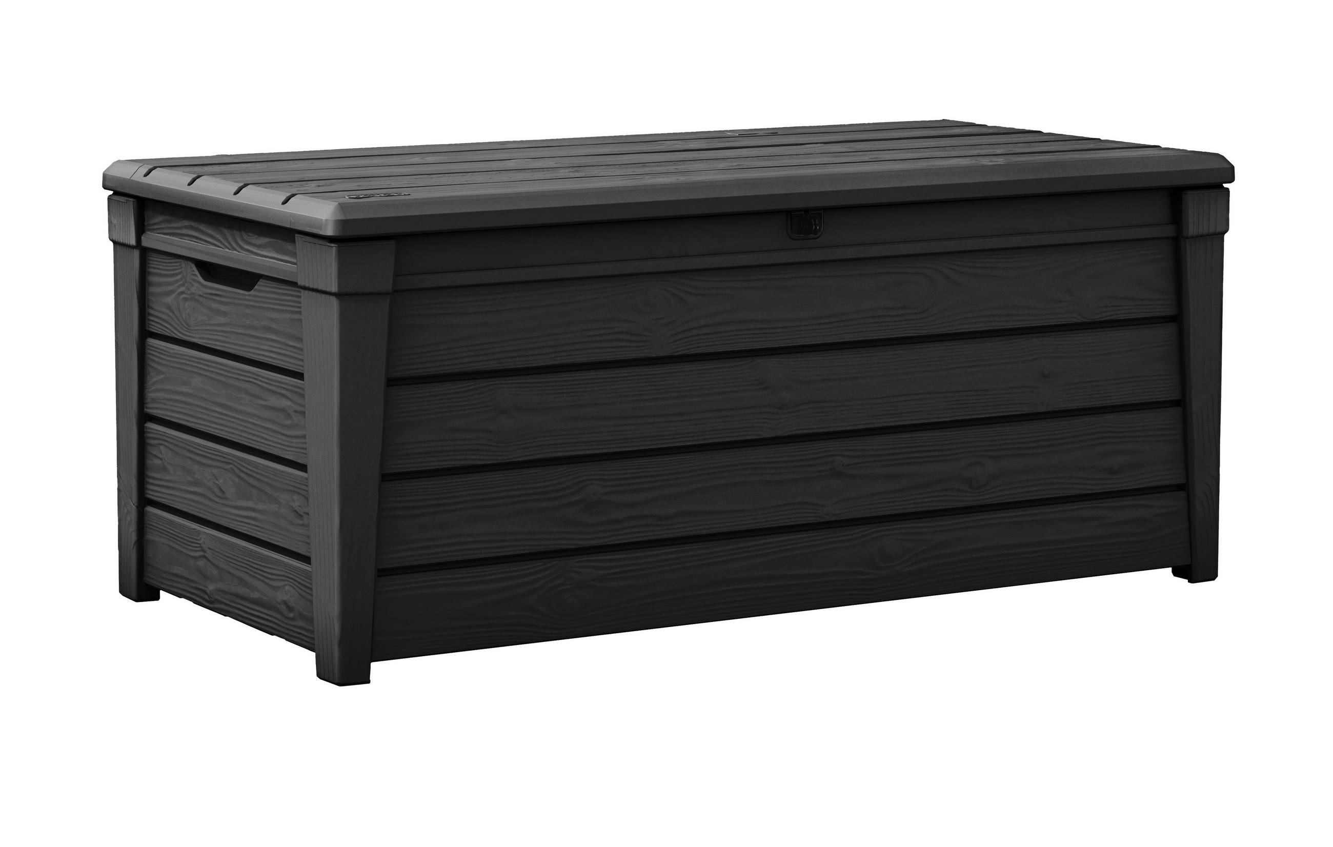 GARTENBOX Brightwood - Grau, Kunststoff (70/60/145cm) - Keter