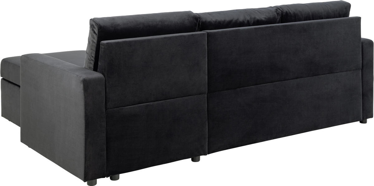 SCHLAFSOFA anthrazitgrau - Anthrazit, Holzwerkstoff (218/155cm) - ebuy24