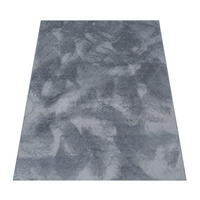 KURZFLORTEPPICH 60/100 cm Lelystad 522 - Anthrazit, Kunststoff (60/100cm) - Paco Home