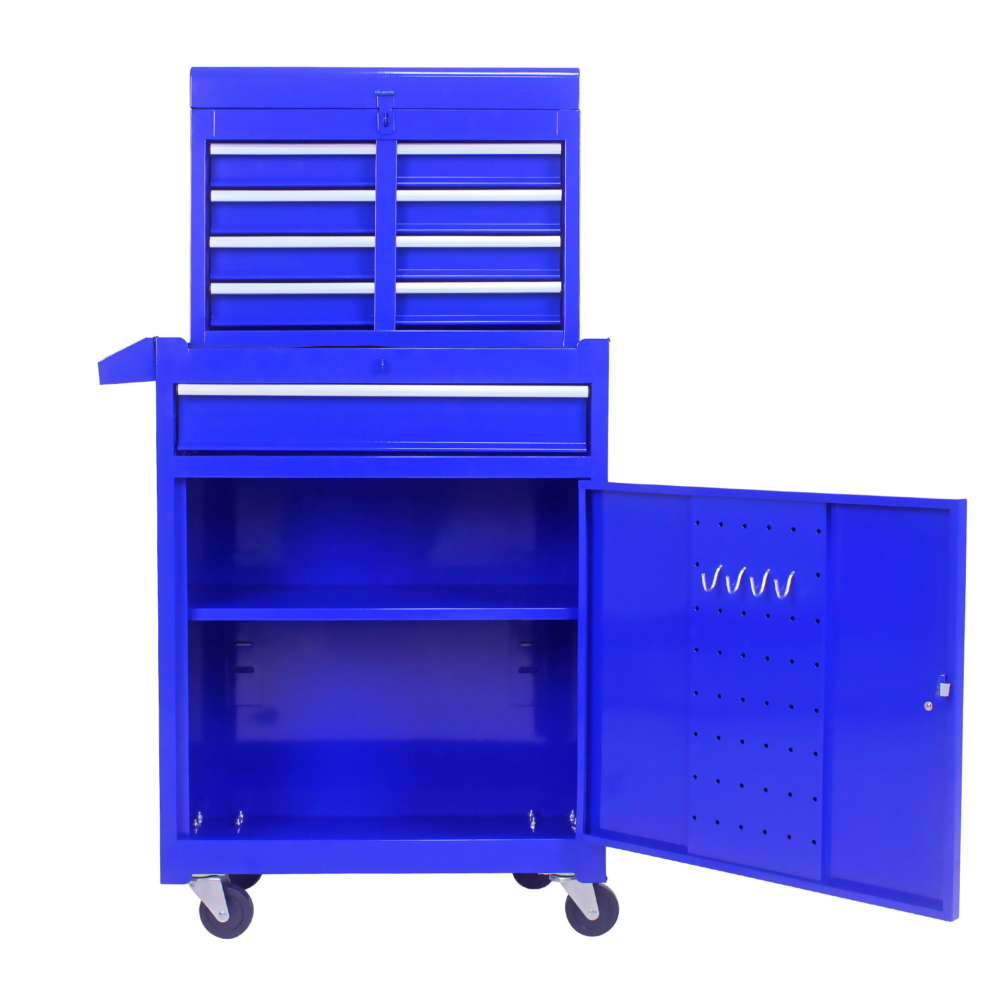 DCA Kombinationswagen Blau 28x102x58.5 cm