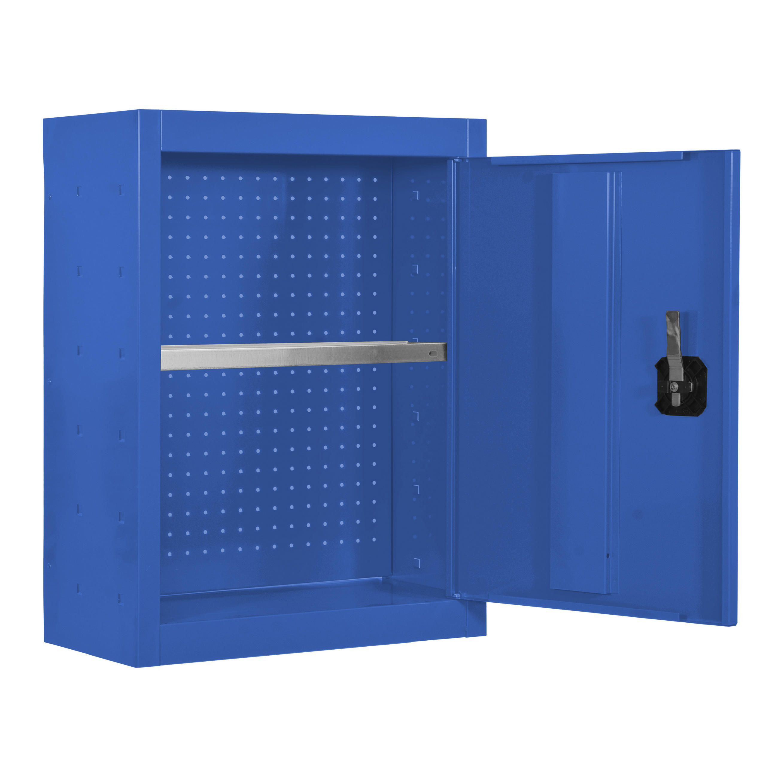 WERKZEUGSCHRANK Hängend Amego 1x Fachboden HxBxT 65x50x27,5 cm Metall Abschließbar Blau - Blau, Metall (50/65/27.5cm) - PROREGAL
