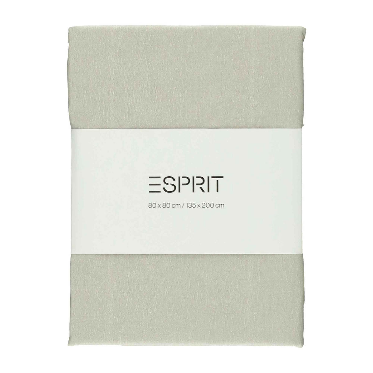 RENFORCÉ BETTWÄSCHE HARP - Grau, Textil (135/200cm) - Esprit