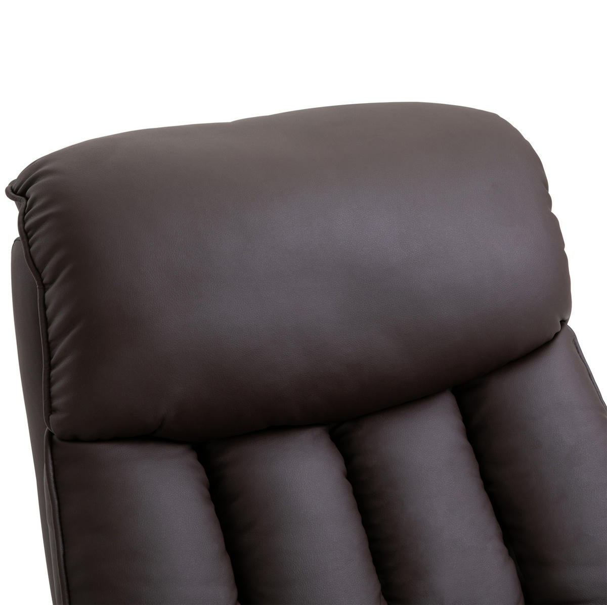 SESSEL 80/94/104 cm in Braun mit Liegefunktion und Aufstehhilfe - Braun, Kunststoff (94/104/80cm) - Flora Grace