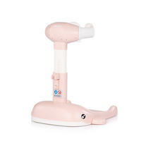 BABYDUSCHHILFE Wal rosa faltbar höhenverstellbar Duschhalter - Rosa, Kunststoff (45/57cm) - Chipolino