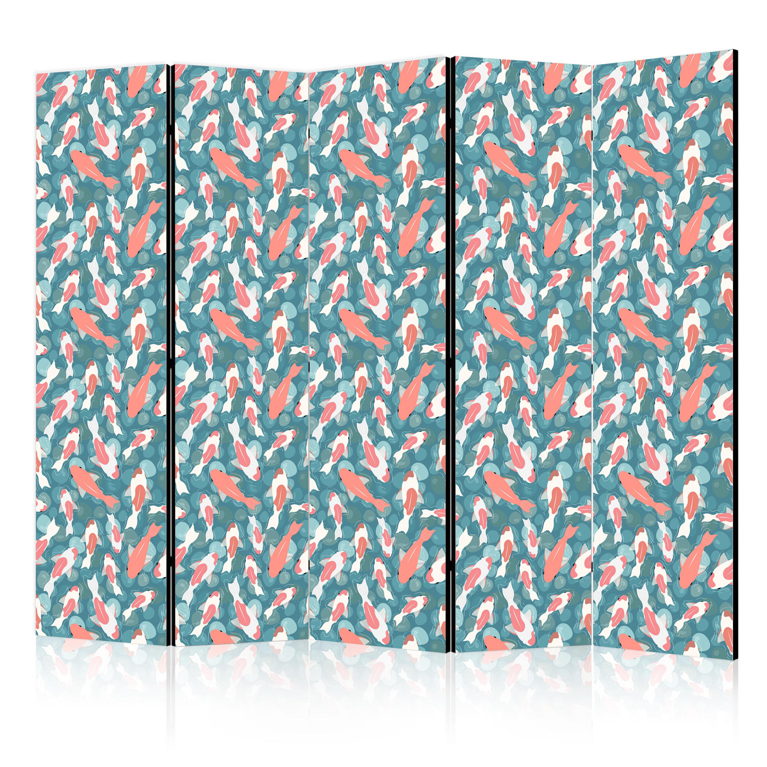 Muralo Paravent Blau 225x172x3 cm