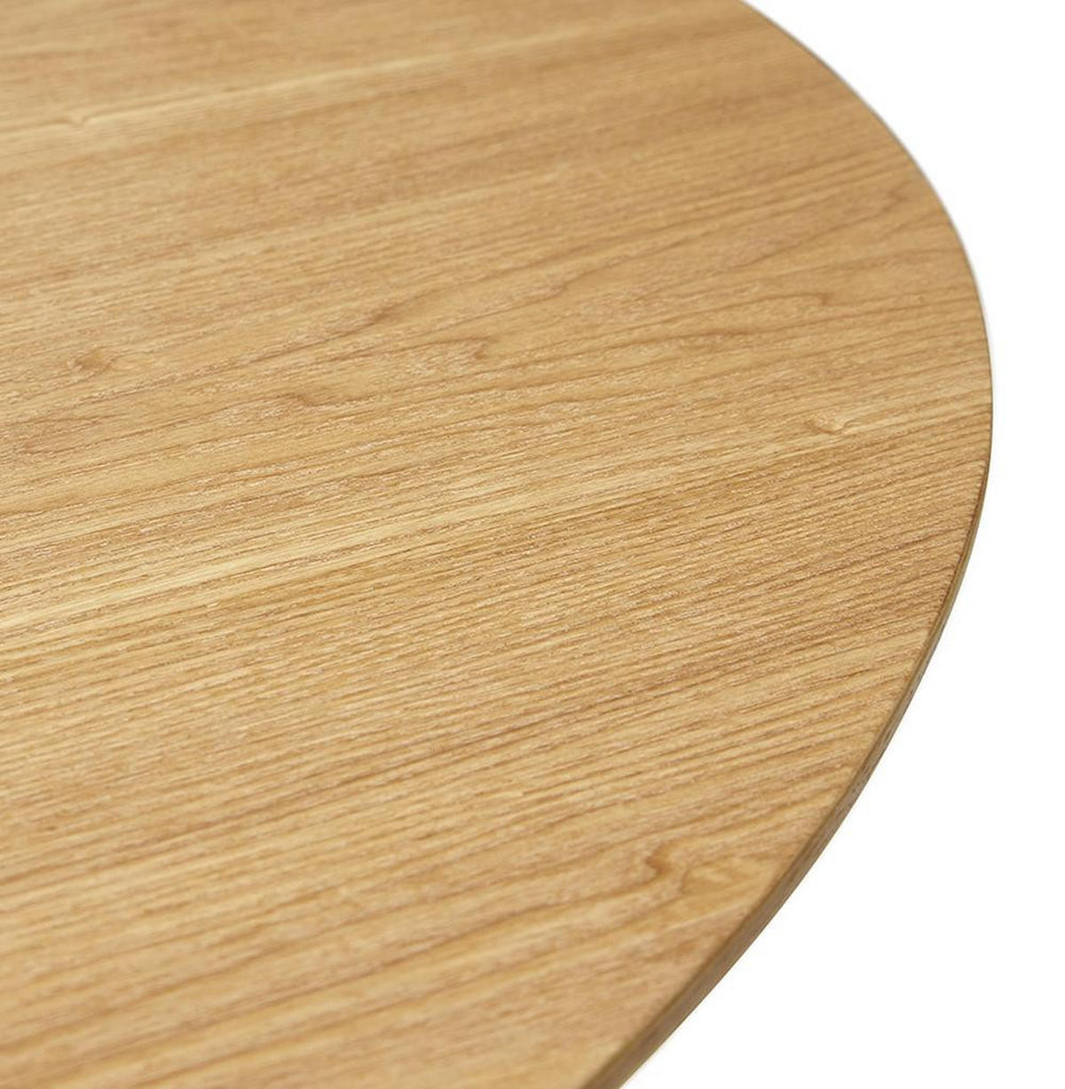 ESSTISCH Rund Holz Skandi-Stil Langlebig Ø120 LIRAXO, Beige 120x120x75 cm - Beige, Holz/Holzwerkstoff (120/120/75cm) - KADIMA DESIGN