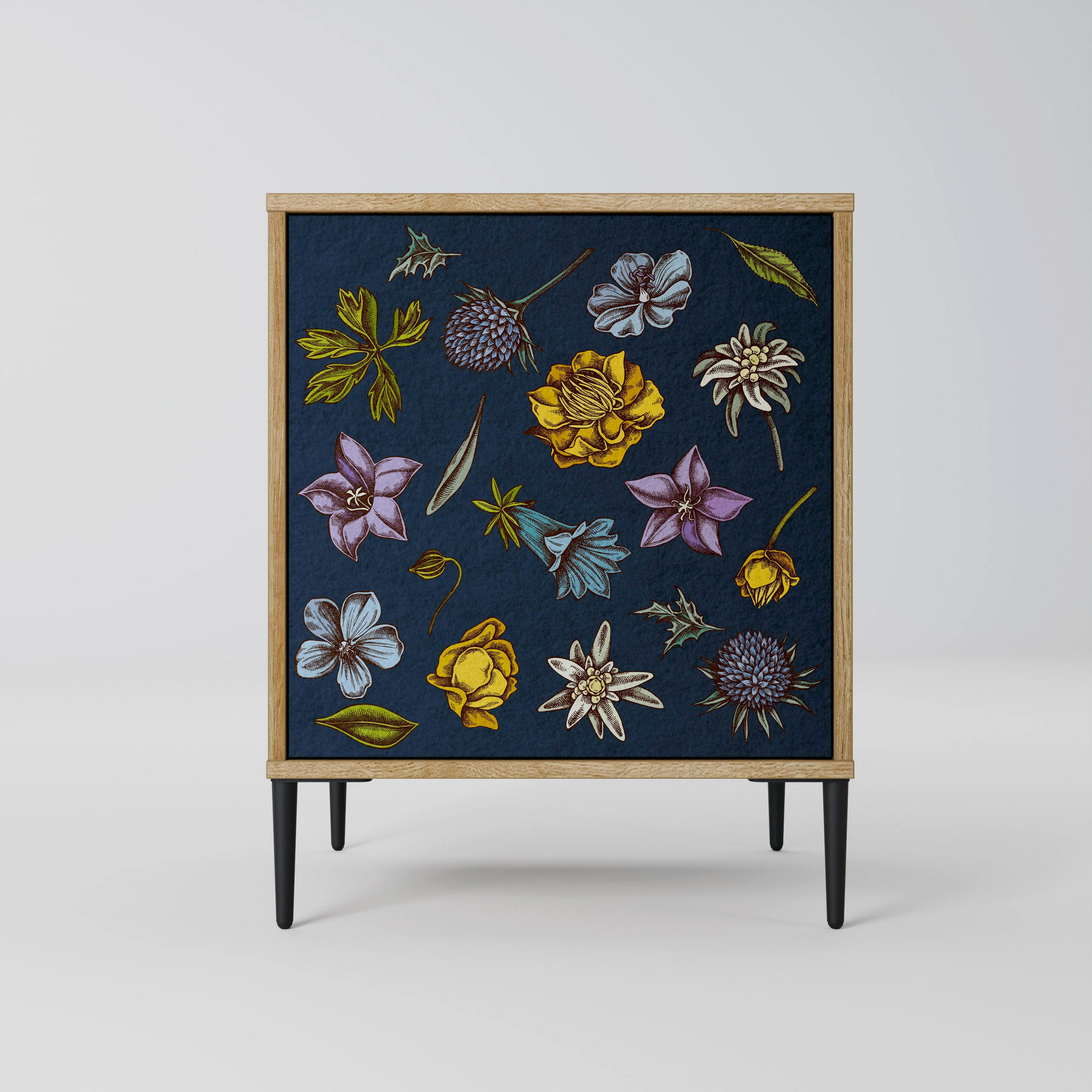 SpaceRebels Sideboard Eiche 57.5x72.5x42 cm