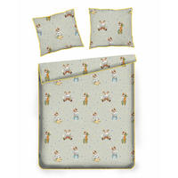 BETTWÄSCHE Emi - Hellgrün, Textil (160/200cm) - home&you