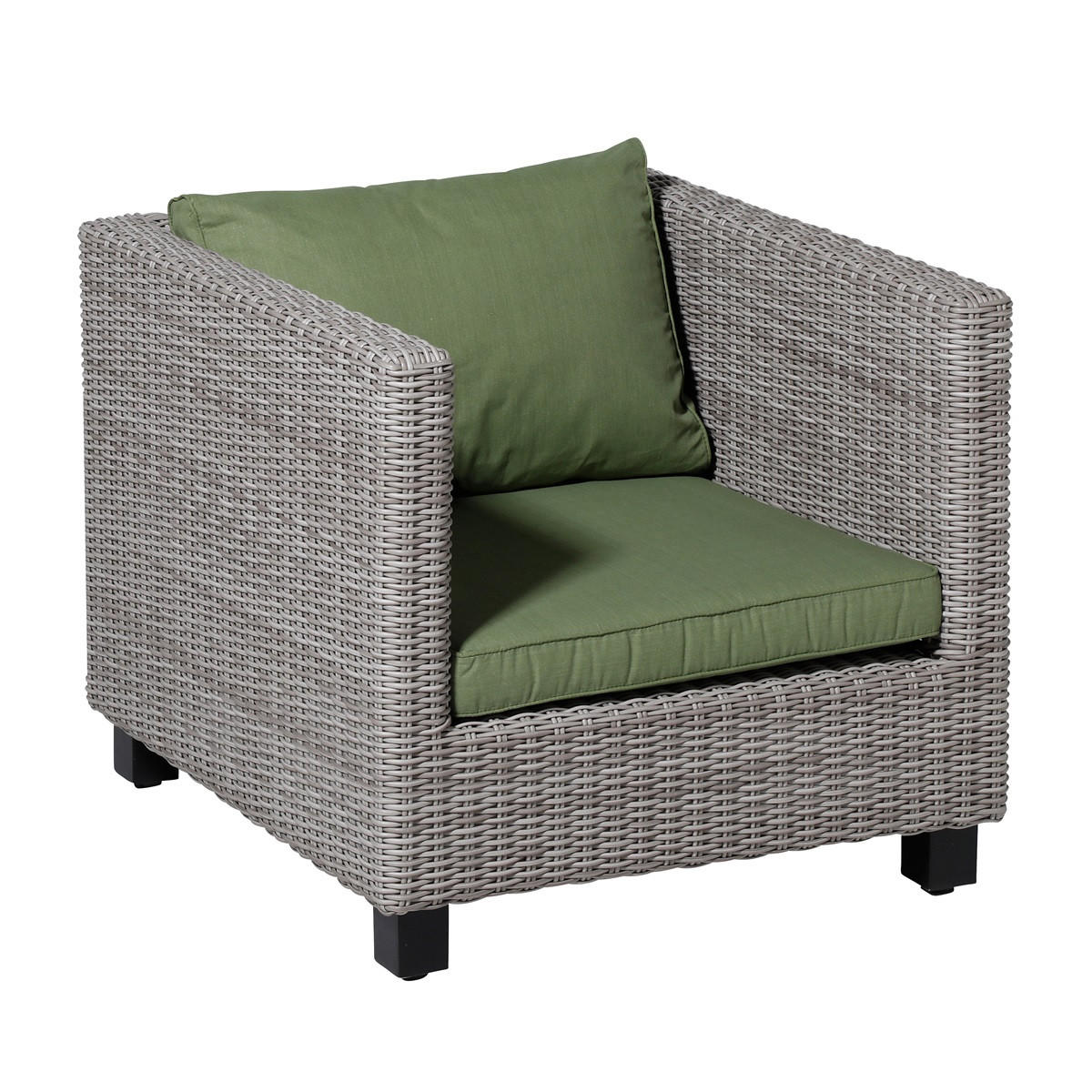 SITZKISSEN Basic 60/60 cm 2er-Set - Grün, Textil (60/8/60cm) - Madison