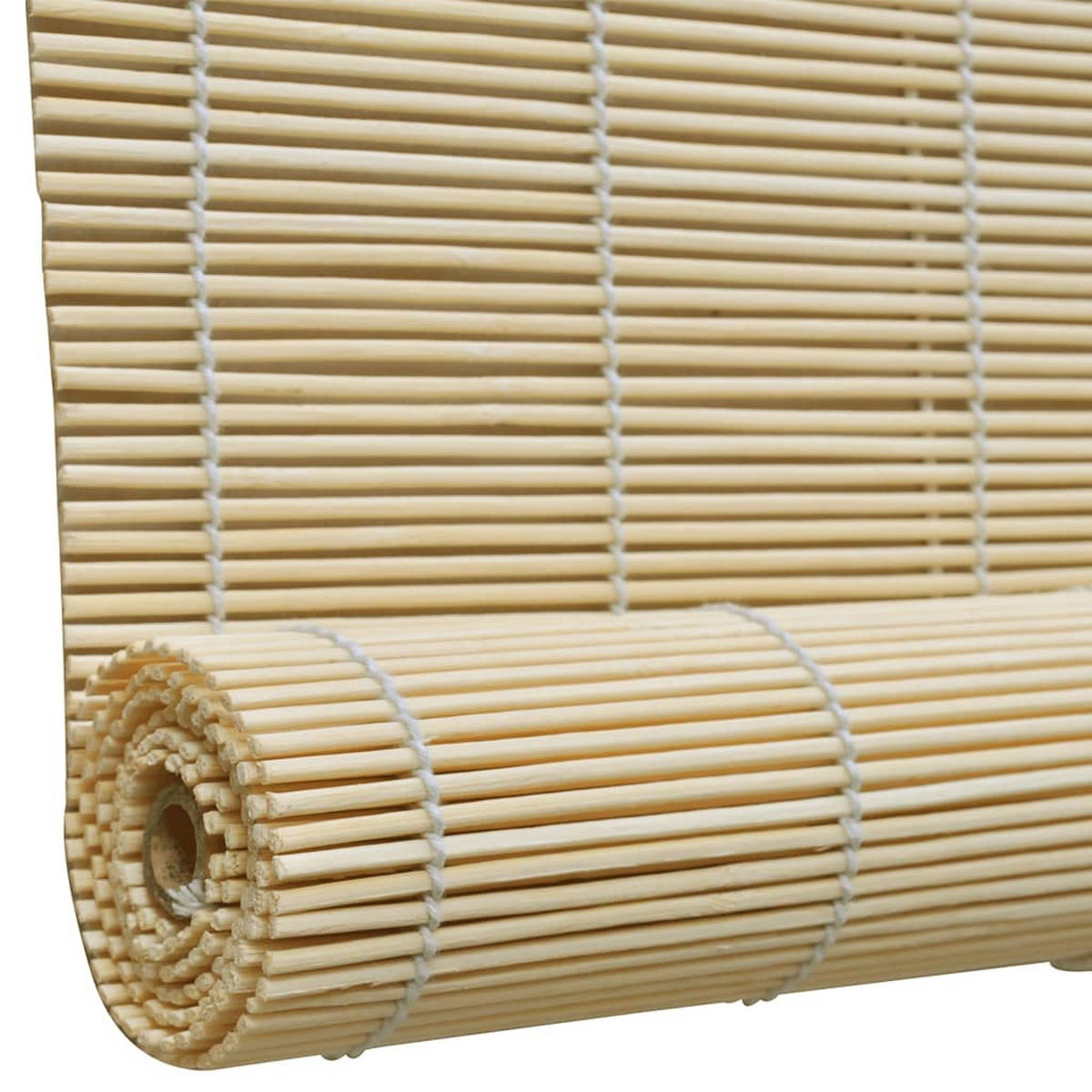BAMBUSROLLO 100/160 cm Natur - Beige, Naturmaterialien (100/160cm) - vidaXL