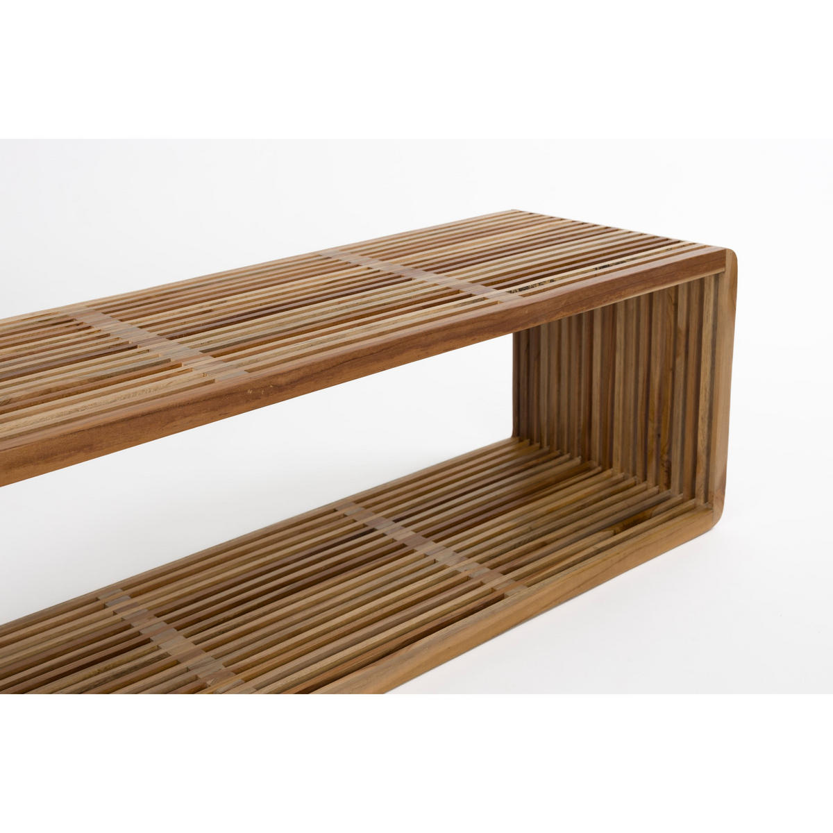 COUCHTISCH Djia Rechteckig - Braun, Holz (100/35/35cm) - Housecraft Living