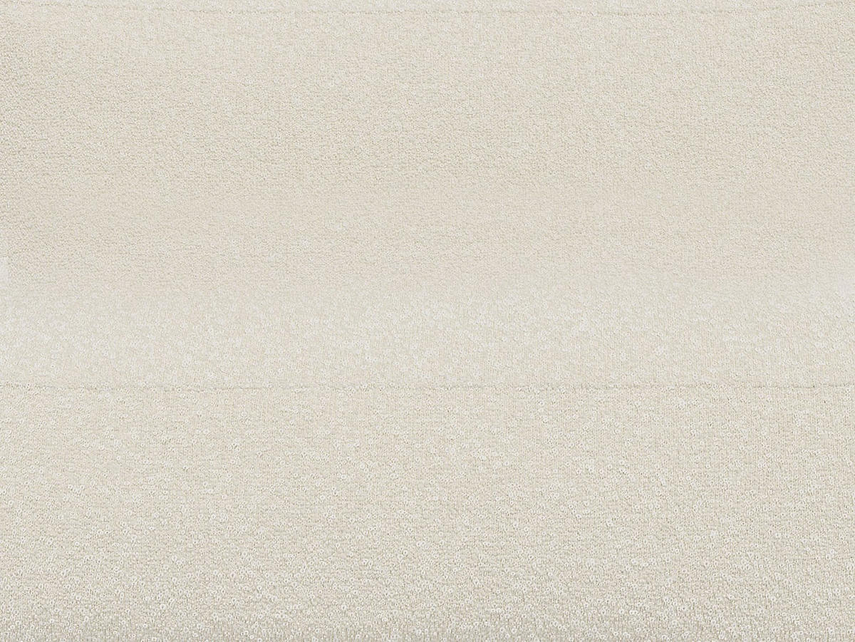 SOFA 2-Sitzer - Bouclé-Stoff - Cremeweiß - NOUMARA - Weiß, Textil (135/80/95cm) - Vente-Unique