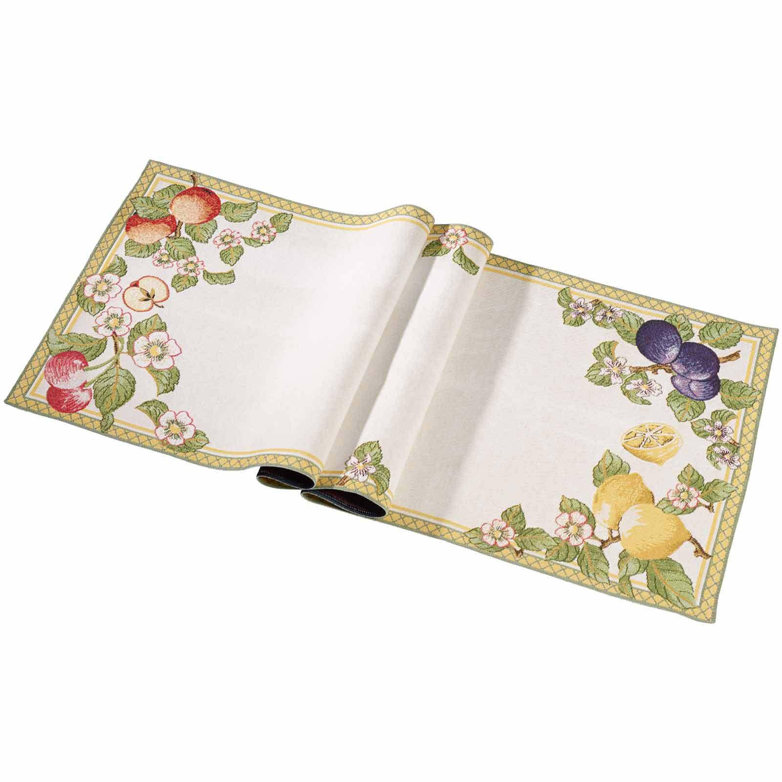 TISCHLÄUFER French Garden bunt 143 x 49 cm - Multicolor, Textil (143/49/1cm) - Villeroy & Boch