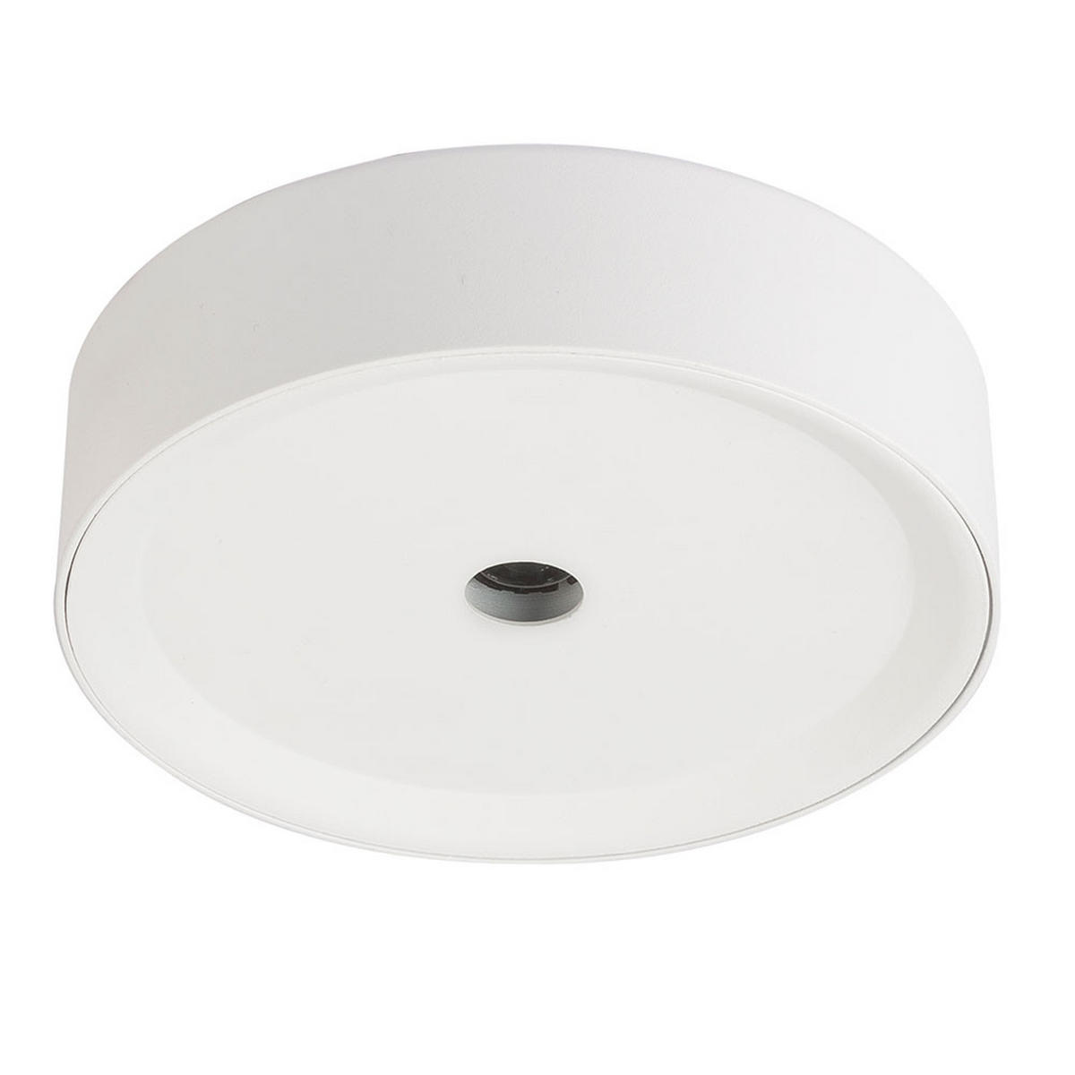 LED DECKENLEUCHTE Aluminium Weiß - Weiß, Metall (15/15/4cm) - Globo Lighting