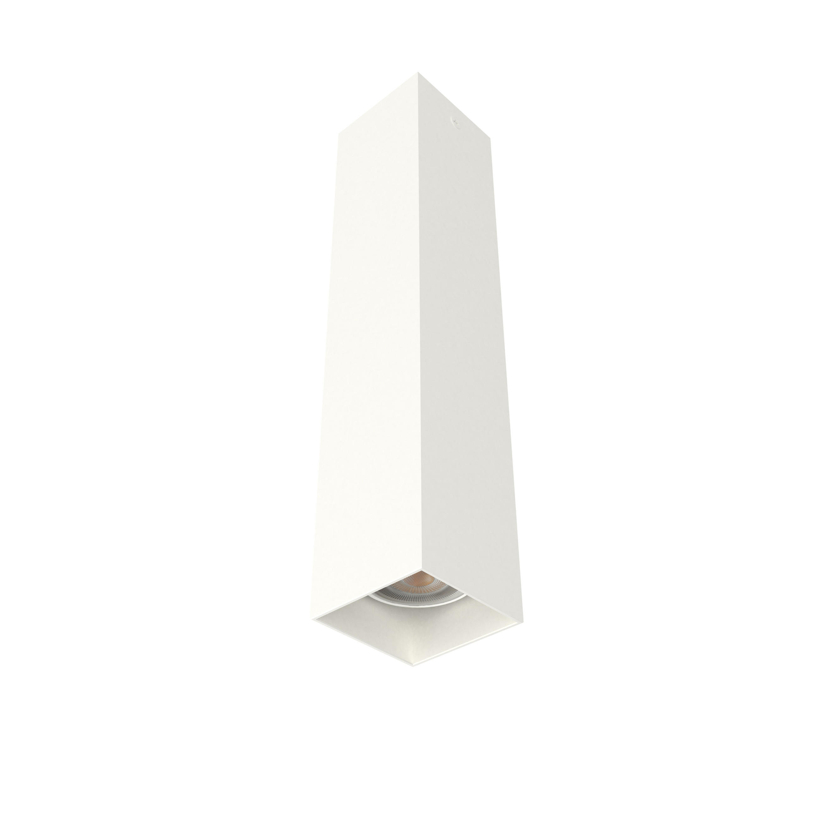 DECKENLEUCHTE Cube H30 - Weiß, Metall (6/6/30cm) - Lumicom